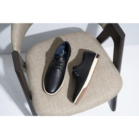 🆕 Jousen Casual Fashion Sneakers Men Black Classic Stylish Breathable Shoes - Picture 5 of 7